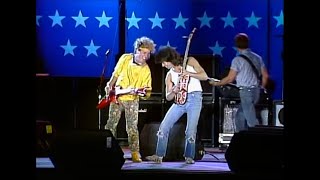 Sammy Hagar amp Eddie Van Halen  Rock and Roll Live at Farm Aid 1985 [upl. by Hildebrandt443]