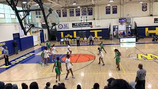 Wicomico High vs Parkside Girls Basketball 1st half [upl. by Oniluap]