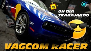 Un día TRABAJANDO EN EL TALLER DE VAGCOM RACER  Betito Padilla [upl. by Einnalem]