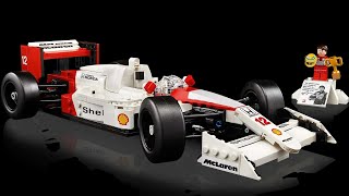 Lego Time Lapse  McLaren MP44 amp Ayrton Senna [upl. by Huntley667]