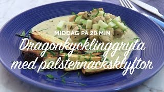 Dragonkycklinggryta med palsternacksklyftor [upl. by Zebedee]