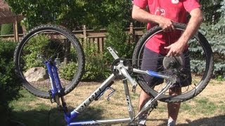 How To Remove The Rear Wheel of a Bicycle [upl. by Genovera810]