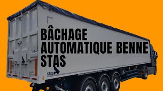 Bâchage automatique sur benne STAS [upl. by Fulviah124]