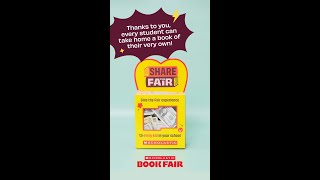 Share the Fair makes it simple to help every kid bring home a book from the Book Fair [upl. by Giuseppe]