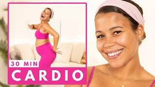 30 Minute Standing Cardio Workout ALL LEVELS [upl. by Fenton]