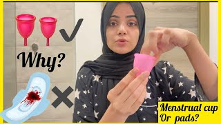 Why And How To Use Menstrual Cup  My Personal Experience  Dietitian Aqsa [upl. by Ehav]