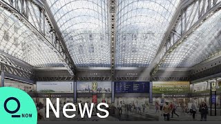 Moynihan Train Hall NYC’s Penn Station Expansion Opens in Manhattan [upl. by Sherourd]