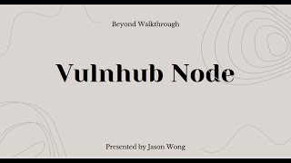 Cyber Security  Pentesting  Vulnhub  Walkthrough  Node 1  Hash Decryption [upl. by Frederique]