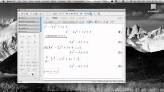 Taking Derivatives in Maple 15 [upl. by Yniatirb331]