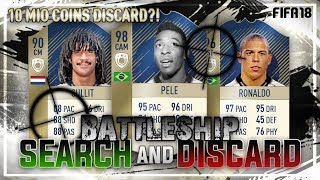 10 Mio DISCARD 😱 FIFA 18 Battleship Search amp Discard vs PaatoFIFA [upl. by Idden873]