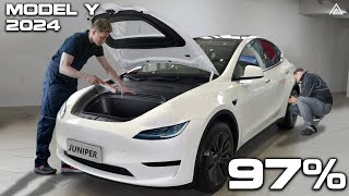 Teslas NEW Model Y Juniper Details of 17 MindBlowing Features and First Look MIX [upl. by Teece]