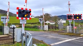 Magilligan Level Crossing County Londonderry [upl. by Yehc]