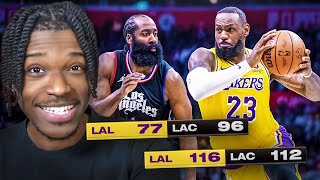 I Watched The Lakers Have The Biggest 4th Quarter Comeback [upl. by Ecirpak]