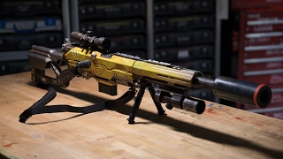 Adam Savages One Day Builds Custom NERF Rifle [upl. by Aener93]