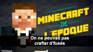 MUSIQUE UNIQUEMENT  LYRICS  MINECRAFT DE LEPOQUE  PARODIECRAFT [upl. by Viglione]