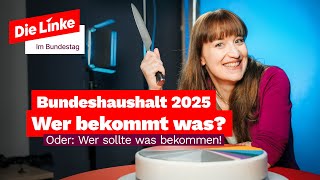 Wer bekommt Was Bundeshaushalt 2025 Edition [upl. by Eetsirk]