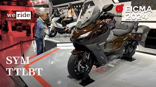 SYM TTLBT  LIVE da EICMA 2024 [upl. by Enenaj]