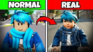 I Made POPULAR ROBLOX GAMES REALISTIC [upl. by Autrey]