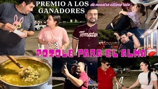 CONVIVIENDO CON UN BUEN POZOLE VERDE  ENTREGA DE PREMIOS 🥇  VLOG [upl. by Atiruam]