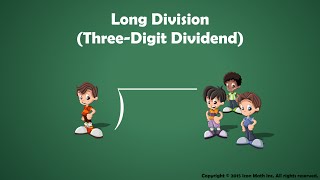 Long Division ThreeDigit Dividend  OneDigit Divisor [upl. by Uok]