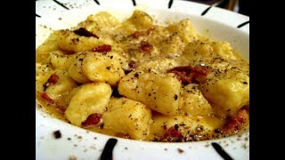 GNOCCHI CARBONARA [upl. by Salsbury]