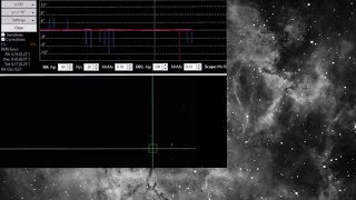 PHD2 Auto Guiding with my CGX Mount Rosette Nebula [upl. by Nyleahs]