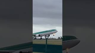 Aer Lingus A330 Smooth Takeoff [upl. by Ancell]