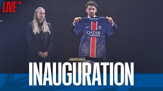 Une soirée historique  Linauguration du Campus PSG ❤️💙 [upl. by Hanzelin]