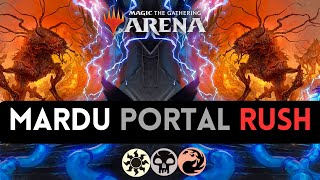 🌞🔥💀 RUSH TO DISCOVER PORTAL  MTG Arena Standard Ranked  Mardu Portal amp Atraxa Reanimator [upl. by Tnarb]