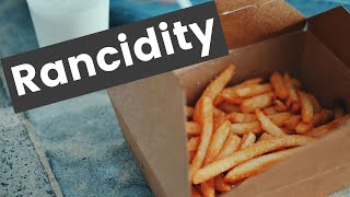 RANCIDITY of food  CHEMISTRY  FSSAI in hindi [upl. by Emyam]