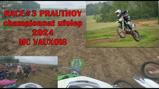 RACE3 PRAUTHOY MC VAUXOIS HOLESHOT  CONSOLANTE CHAMPIONNAT UFOLEP 2024 🔥🔥PISTE STF 2024🔥🔥 [upl. by Aneleasor]