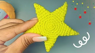 ⭐Estrella para Árbol de Navidad 🎄 a Crochet – Tutorial Paso a Paso 🎄⭐ [upl. by Quillan]