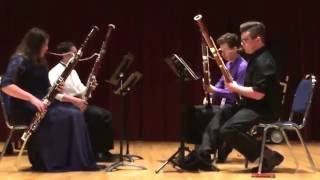 Themes from Star Wars for Bassoon Quartet [upl. by Enyawed]