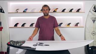 JS Air 17X Julian Wilson Surfboard  Jack Freestone Futures Fins Review  The Surfboard Guide [upl. by Ahsiekim]