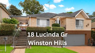 Just Listed  18 Lucinda Grove Winston Hills [upl. by Arbe]