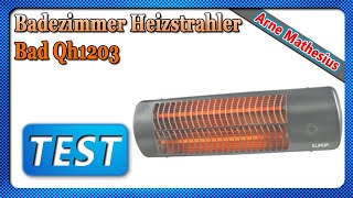 Badezimmer Heizstrahler Bad Qh1203 [upl. by Irahs]