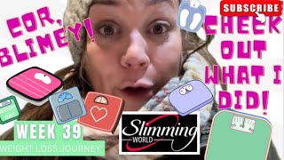 Slimming World weightlossjourney Week 39 weighinday weighdayresults slimmingworld [upl. by Aramat]