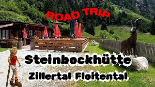 Roadtrip Zillertal  Steinbockhütte im Floitental bei Ginzling  Floitengrund  Tirol  Österreich [upl. by Sybley341]