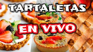 Cómo hacer TARTALETAS en VIVO Pie de manzana y Quiche Madhunter en LA COCINA [upl. by Eiramaneet]