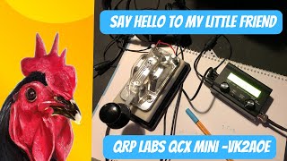 QCX mini  Say hello to my little friend [upl. by Saeger537]