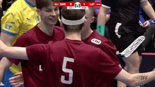 SWEDEN VS LATVIA  3V3 WORLD FLOORBALL CHAMPIONSHIPS FINALE [upl. by Lark638]