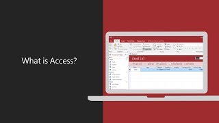 Microsoft Access  What is Access [upl. by Anaiviv]