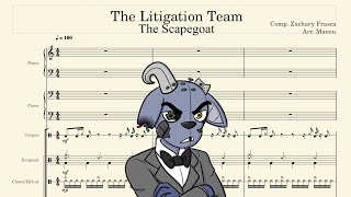 OLD Toontown Corporate Clash  The Litigation Team The Scapegoat Piano Duet [upl. by Rikki]