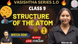 Structure Of The Atom  NCERT Science  Class 9  Lecture 1  By Nikki Maam [upl. by Noramac]