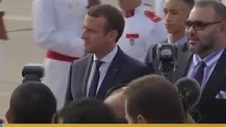 French president Emmanuel Macron to make state visit Morocco in October Moroccan palace announces [upl. by Ahsuatan]