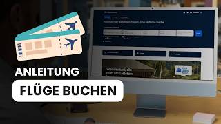 Flug online finden amp buchen  Einfache Anleitung für günstige Flüge [upl. by Eiznekcam204]