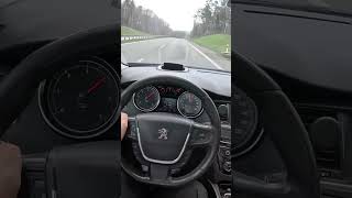 Peugeot 508 I SW 16 HDi FAP 112HP Acceleration [upl. by Albertson]