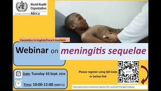 Meningitis Sequelae in the WHO African region Burden challenges and future directions [upl. by Wilson]