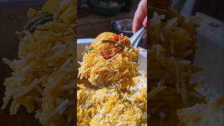 Veg biryani home delivery order  food homedelivary recipe villgefood cooking biriyani [upl. by Eisso]