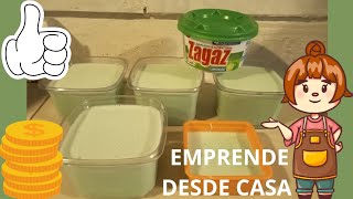 COMO HACER UN JABON EN CREMA DESENGRASANTE MULTIUSOS [upl. by Imorej]